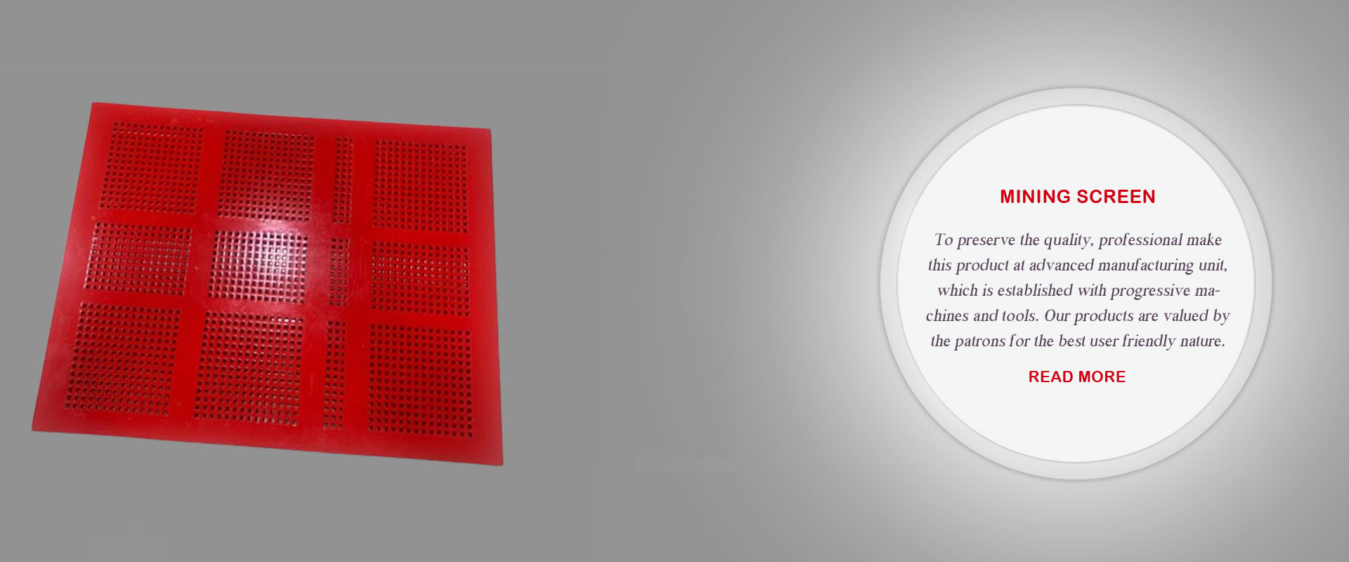 Mining Screen - We offer extensive range of Mining Screen.